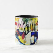 Wassily Kandinsky - Landschap met regen Mok (Midden)