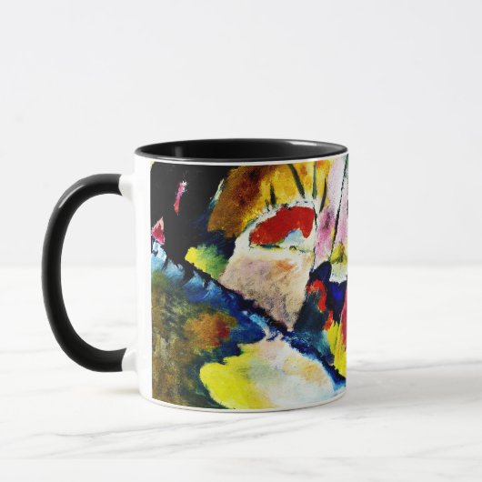 Wassily Kandinsky - Landschap met regen Mok (Links)