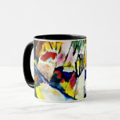 Wassily Kandinsky - Landschap met regen Mok (Voorkant links)