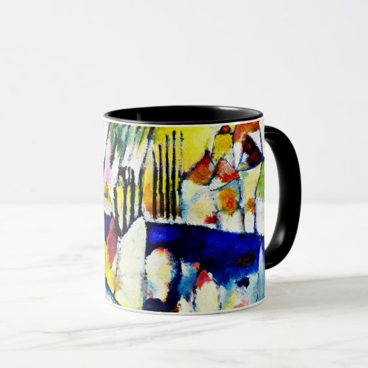 Wassily Kandinsky - Landschap met regen Mok (Voorkant rechts)