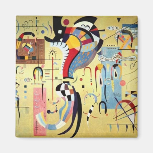 Wassily Kandinsky Magneet (Voorkant)
