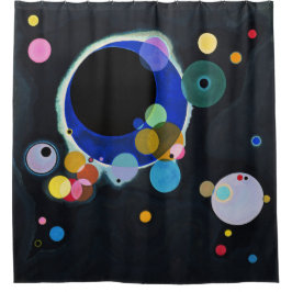 Wassily Kandinsky, Meerdere Cirkels Douchegordijn