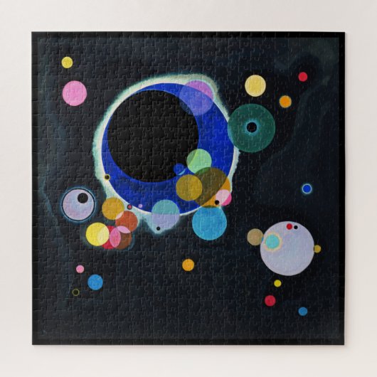 Wassily Kandinsky, Meerdere Cirkels Legpuzzel (Verticaal)