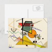 Wassily Kandinsky - Melodisch Briefkaart (Voorkant / Achterkant)