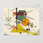 Wassily Kandinsky - Melodisch Briefkaart (Voorkant)