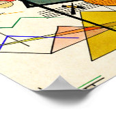 Wassily Kandinsky - Melodisch Poster (Hoek)