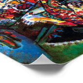 Wassily Kandinsky - Moscow Cityscape Abstract Art Poster (Hoek)