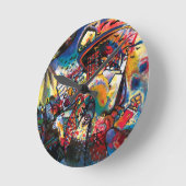 Wassily Kandinsky - Moskouse Cityscape Abstract Ar Ronde Klok (Hoek)