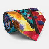 Wassily Kandinsky - Moskouse Cityscape Abstract Ar Stropdas (Opgerold)