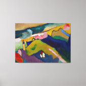 Wassily Kandinsky - Murnau – Berglandschap Canvas Afdruk (Voorkant)