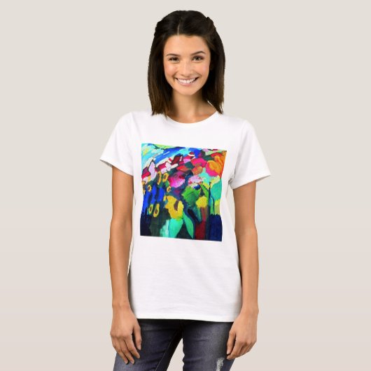 Wassily Kandinsky Murnau Gardens T-shirt (Voorkant volledig)