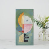 Wassily Kandinsky - naar boven Feestdagenkaart (Staand voorkant)