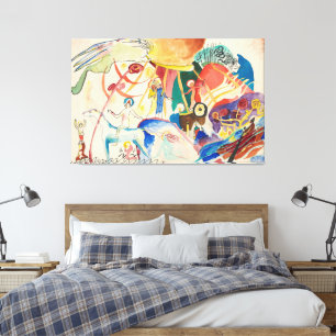 Wassily Kandinsky - Ontwerp voor ‘Allerheiligen II Canvas Afdruk