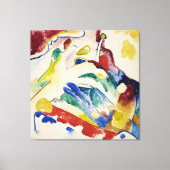 Wassily Kandinsky - Ontwerp voor 'Compositie II' Canvas Afdruk (Voorkant)