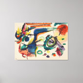 Wassily Kandinsky - Ontwerp voor 'Compositie II' Canvas Afdruk (Voorkant)