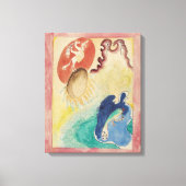 Wassily Kandinsky - Ontwerp voor de omslag van de Canvas Afdruk (Voorkant)