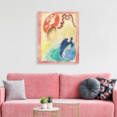 Wassily Kandinsky - Ontwerp voor de omslag van de Canvas Afdruk (Insitu (Woonkamer))