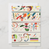 Wassily Kandinsky - Opvolging Kaart (Voorkant)