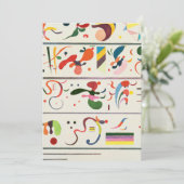 Wassily Kandinsky - Opvolging Kaart (Staand voorkant)