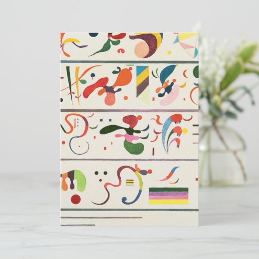 Wassily Kandinsky - Opvolging Kaart (Staand voorkant)