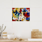 Wassily Kandinsky - Oriëntaals Poster (Keuken)