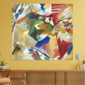 Wassily Kandinsky - Oriental (1909) Canvas Afdruk (Insitu (Woonkamer))