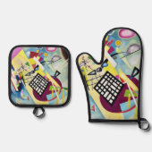 Wassily Kandinsky Ovenwant & Pannenlap Set (Voorkant)