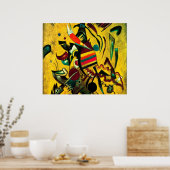 Wassily Kandinsky - Punten Poster (Keuken)
