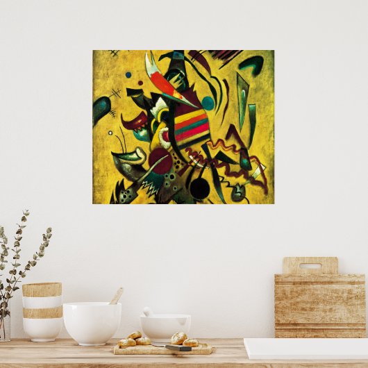 Wassily Kandinsky - Punten Poster (Keuken)