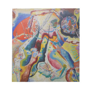 Wassily Kandinsky Rode vlek Klassieke Abstracte ku Notitieblok