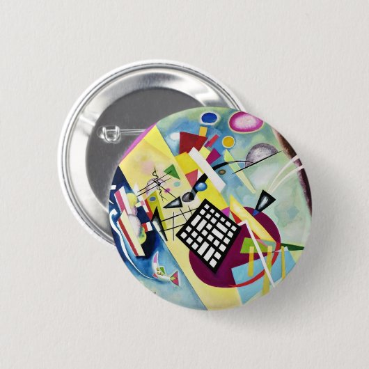 Wassily Kandinsky Ronde Button 5,7 Cm (Voorkant /achterkant)