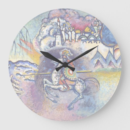 Wassily Kandinsky - Saint George & The Horsperma Grote Klok (Voorkant)