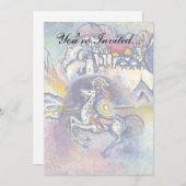 Wassily Kandinsky - Saint George & The Horsperma Kaart (Voorkant / Achterkant)