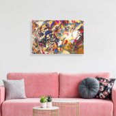 Wassily Kandinsky - Samenstelling 7 Abstracte kuns Canvas Afdruk (Insitu (Woonkamer))