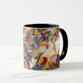Wassily Kandinsky - Samenstelling 7 Abstracte kuns Mok (Voorkant rechts)