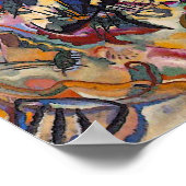 Wassily Kandinsky - Samenstelling 7 Abstracte kuns Poster (Hoek)