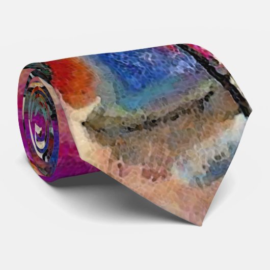 Wassily Kandinsky - Samenstelling 7 Abstracte kuns Stropdas (Opgerold)