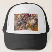Wassily Kandinsky - Samenstelling 7 Abstracte kuns Trucker Pet (Voorkant)