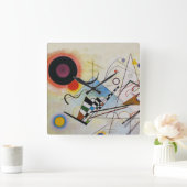 Wassily Kandinsky - Samenstelling 8 - Functionele Vierkante Klok (Huis)