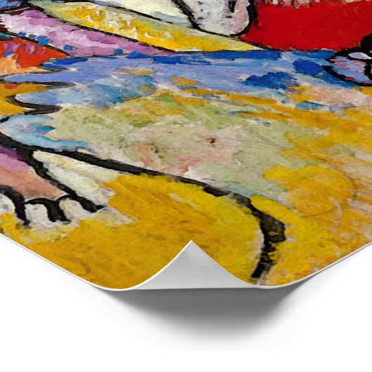 Wassily Kandinsky - Samenstelling II Abstracte kun Poster (Hoek)