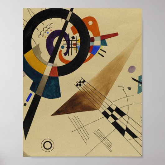 Wassily Kandinsky - Samenstelling Poster (Voorkant)