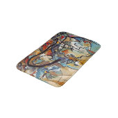 Wassily Kandinsky - Samenstelling van vijf Abstrac Badmat (Gekanteld)