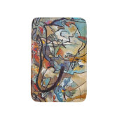 Wassily Kandinsky - Samenstelling van vijf Abstrac Badmat (Voorkant Verticaal)