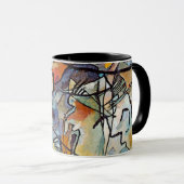 Wassily Kandinsky - Samenstelling van vijf Abstrac Mok (Voorkant rechts)