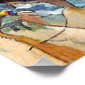 Wassily Kandinsky - Samenstelling van vijf Abstrac Poster (Hoek)