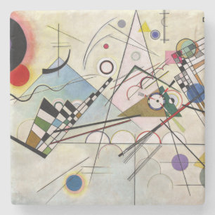 WASSILY KANDINSKY - Samenstelling VIII 1923 Stenen Onderzetter