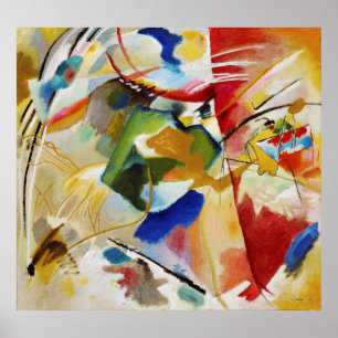 Wassily Kandinsky   Schilderen met Groen Centrum Poster