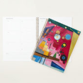 Wassily Kandinsky Schweres Rot 1924 Abstracte Kuns Planner (Display)
