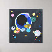 Wassily Kandinsky - Several Circles (1926) Canvas Afdruk (Voorkant)