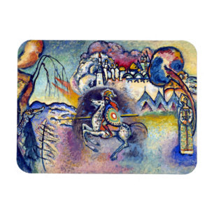 Wassily Kandinsky - Sint Joris & De Ruiters Magneet